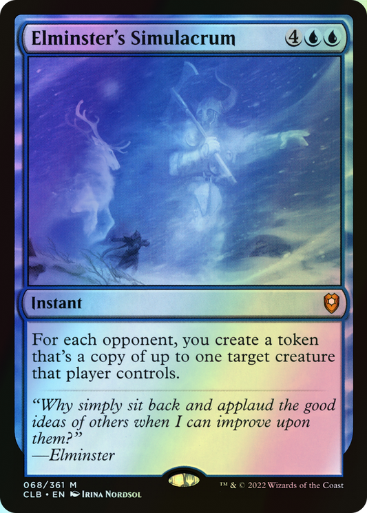 Elminster's Simulacrum (CLB) #68 [EN/F] s/o