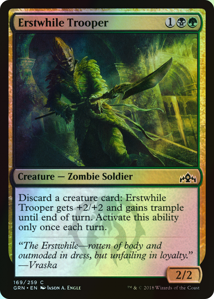 Erstwhile Trooper (GRN) #169 [EN/F]