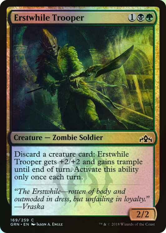 Erstwhile Trooper (GRN) #169 [EN/F]