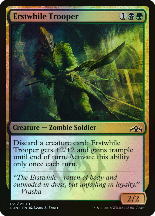 Erstwhile Trooper (GRN) #169 [EN/F]