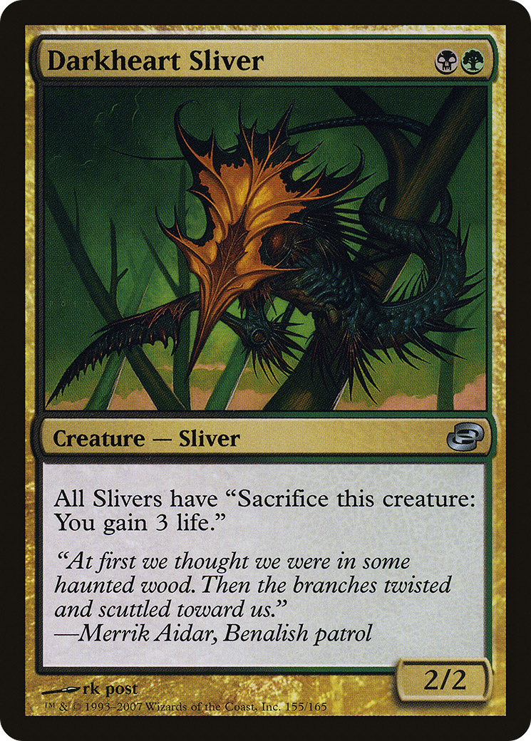 Darkheart Sliver (PLC) #155 [EN/N]