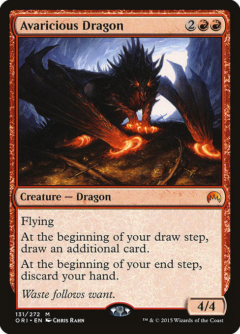 Avaricious Dragon (ORI) #131 [EN/N]