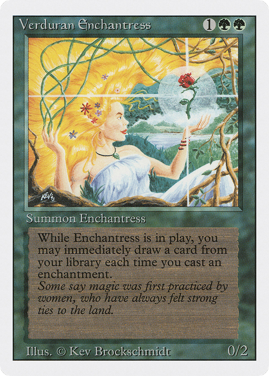 Verduran Enchantress (3ED) #223 [EN/N]