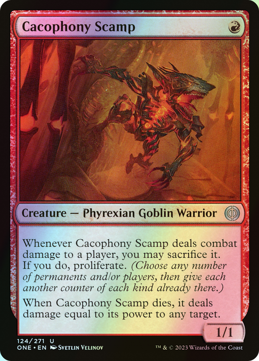 Cacophony Scamp (ONE) #124 [EN/F] s/o
