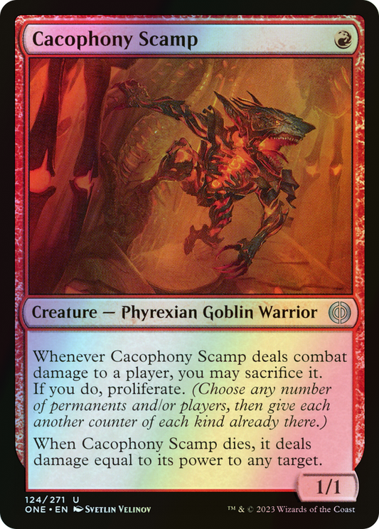 Cacophony Scamp (ONE) #124 [EN/F] s/o