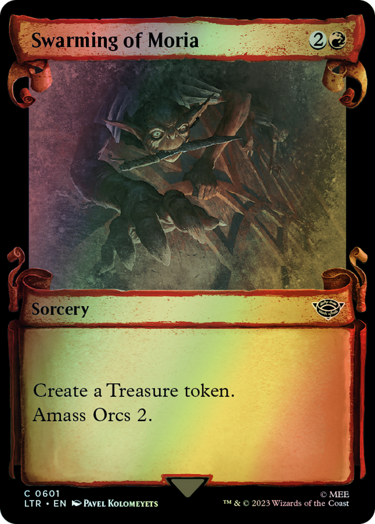 Swarming of Moria - Silver Foil (LTR) #601 [EN/F]