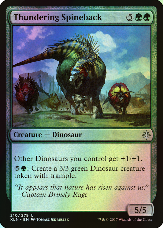Thundering Spineback (XLN) #210 [EN/F] s/o