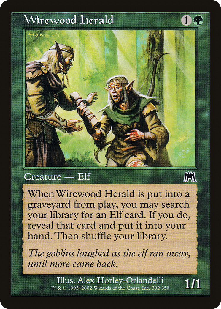 Wirewood Herald (ONS) #302 [EN/N]