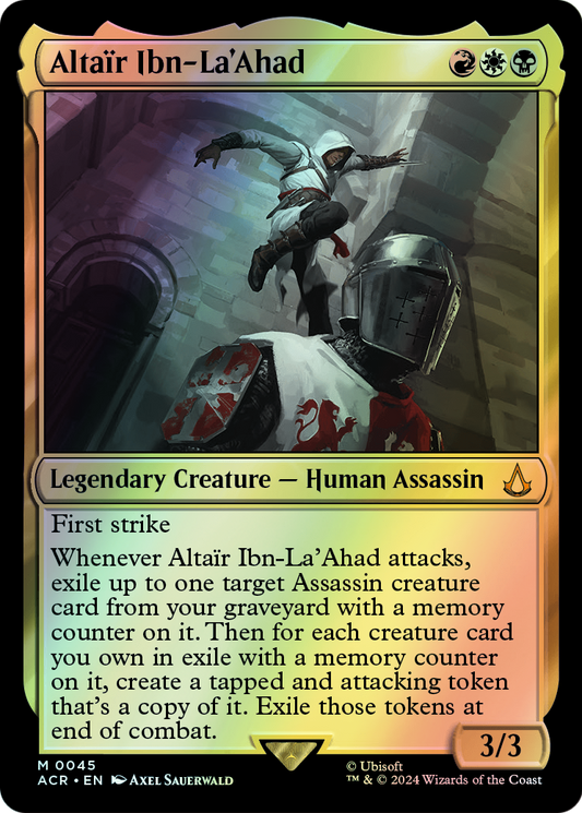 Altaïr Ibn-La'Ahad (ACR) #45 [EN/F] s/o