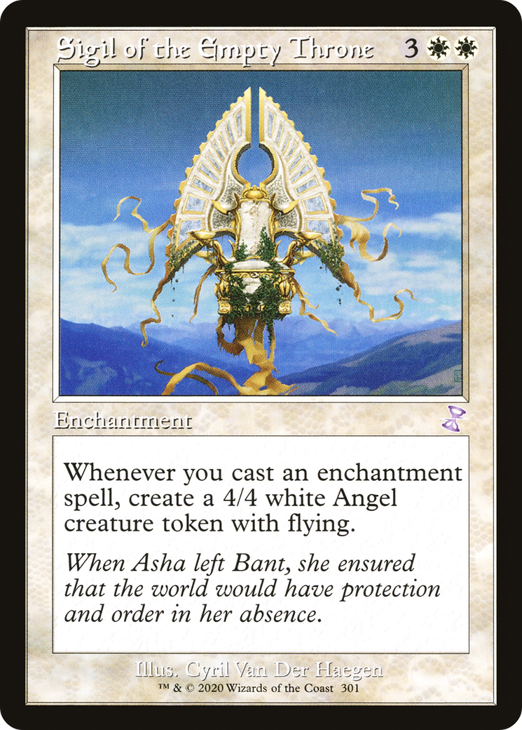 Sigil of the Empty Throne (TSR) #301 [EN/N] s/o