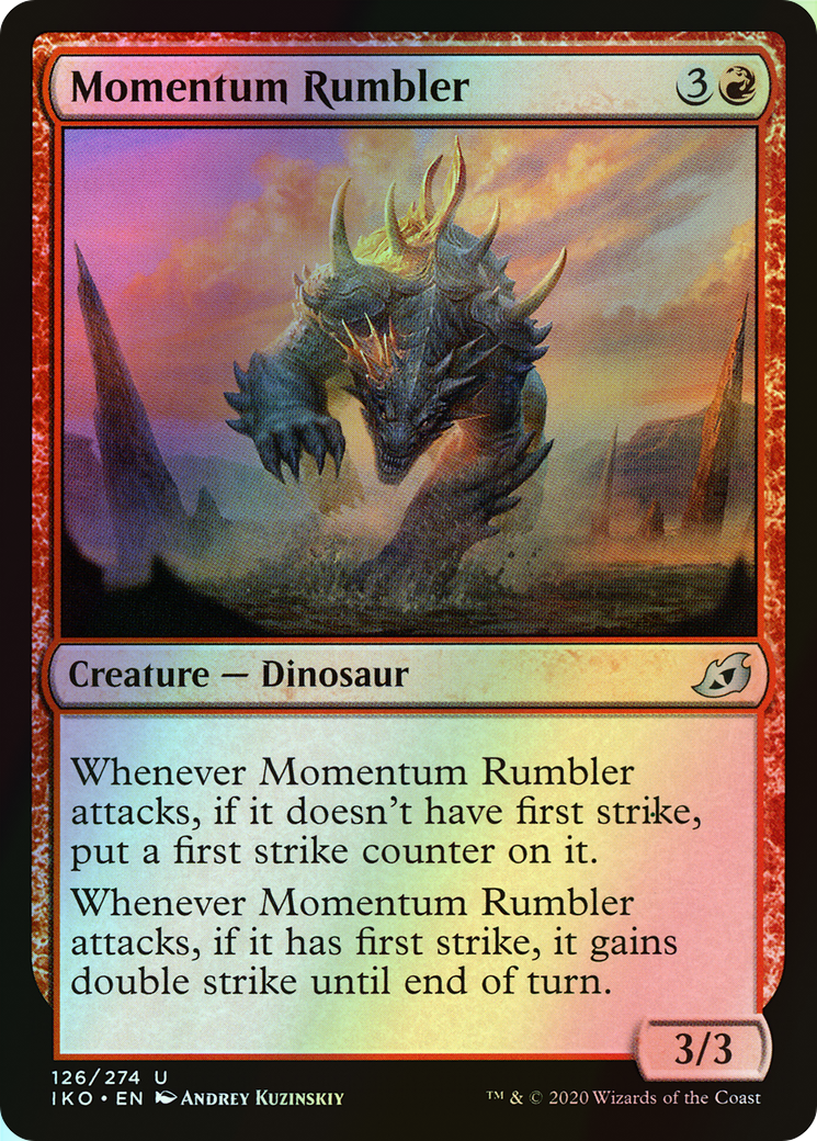 Momentum Rumbler (IKO) #126 [EN/F]