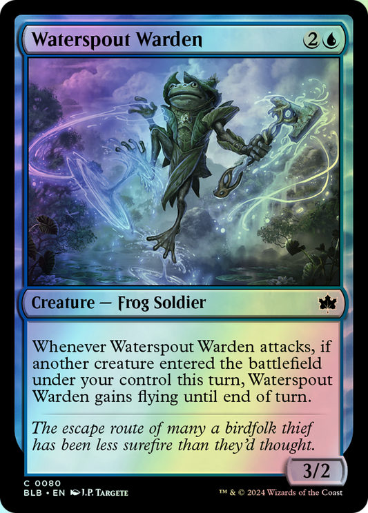 Waterspout Warden (BLB) #80 [EN/F]