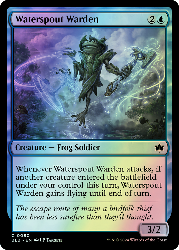 Waterspout Warden (BLB) #80 [EN/F]