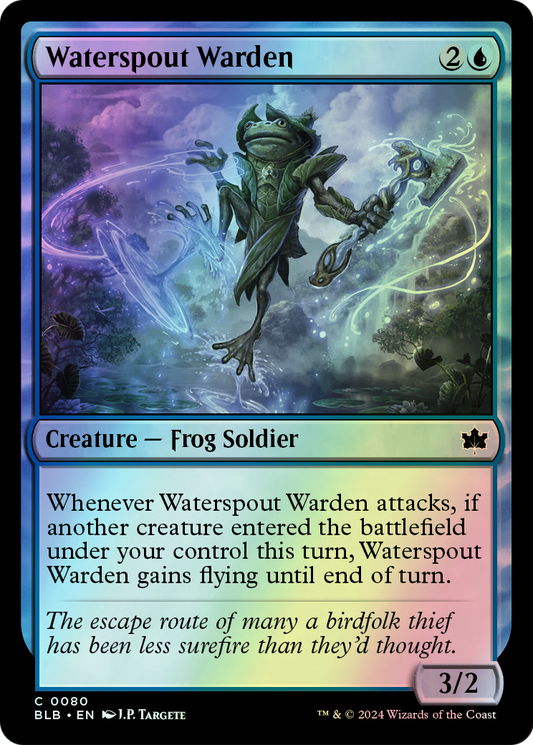 Waterspout Warden (BLB) #80 [EN/F]