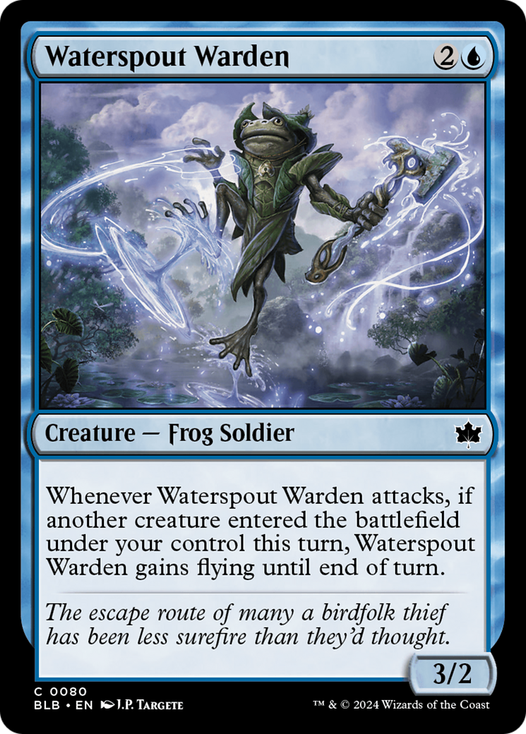 Waterspout Warden (BLB) #80 [EN/N]