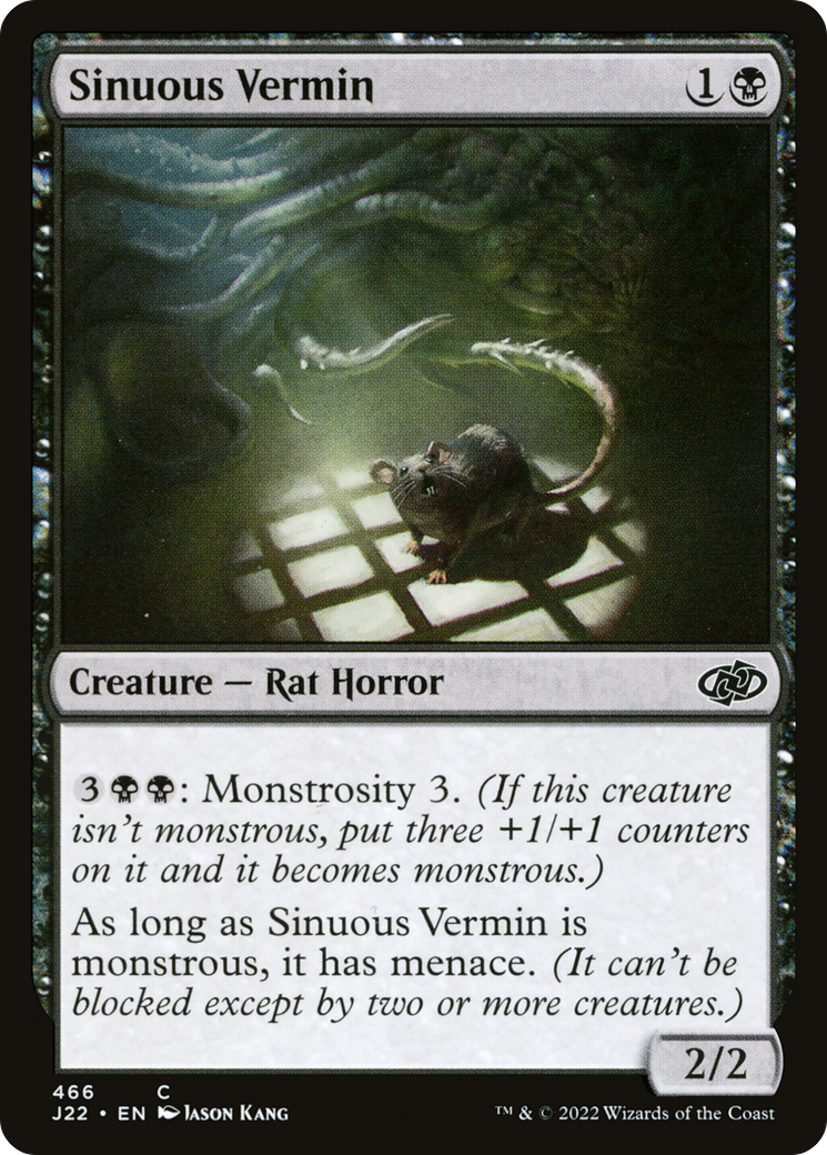 Sinuous Vermin (J22) #466 [EN/N] s/o