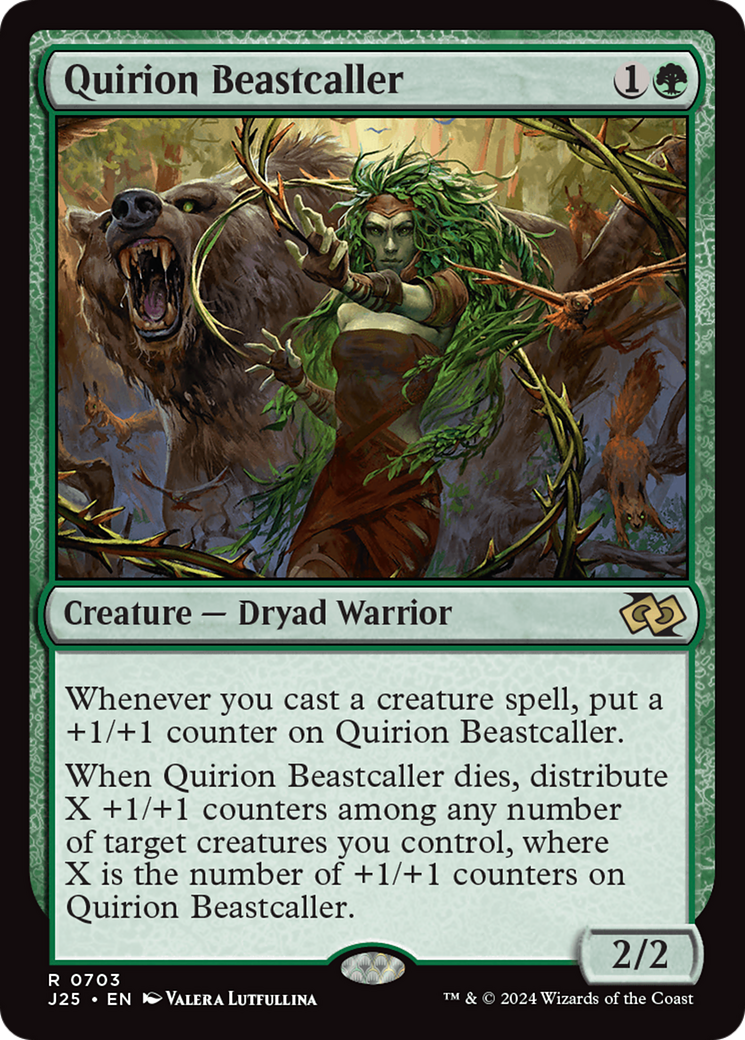 Quirion Beastcaller (J25) #703 [EN/N] s/o