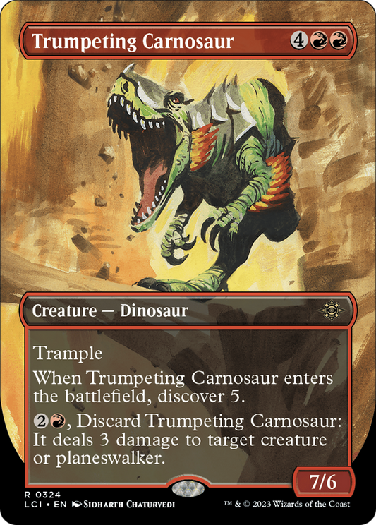 Trumpeting Carnosaur (LCI) #324 [EN/N] s/o
