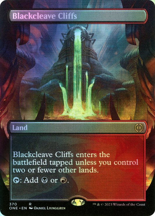 Blackcleave Cliffs (ONE) #370 [EN/F] s/o