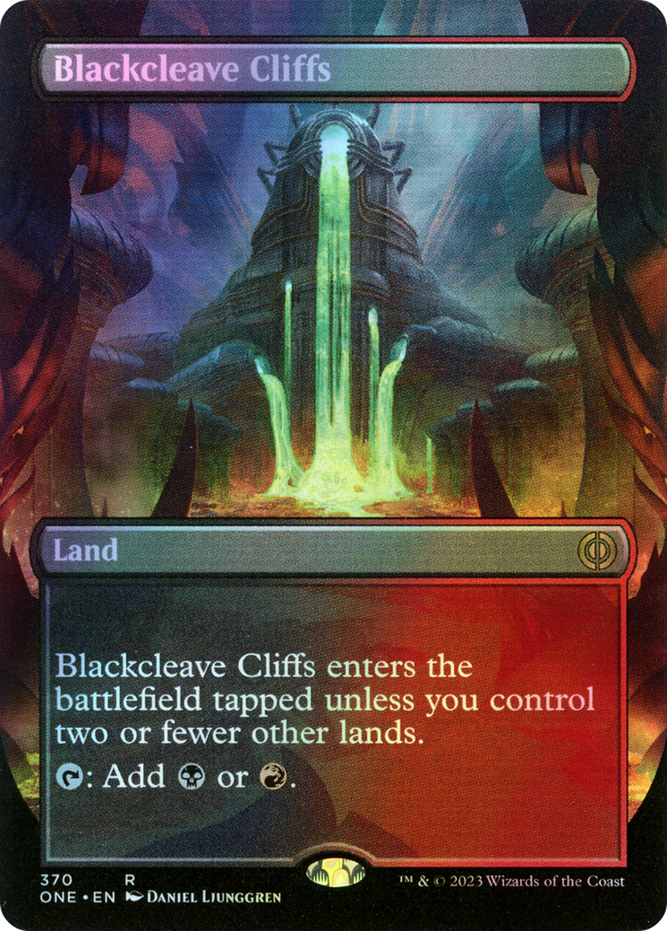Blackcleave Cliffs (ONE) #370 [EN/F] s/o