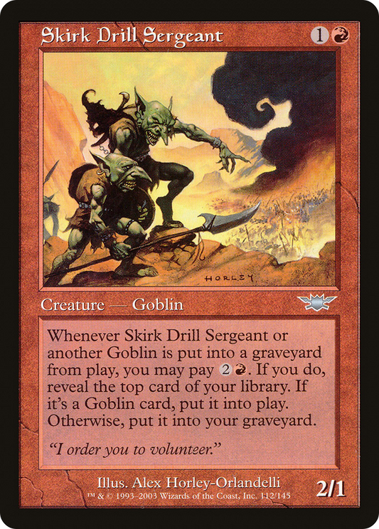 Skirk Drill Sergeant (LGN) #112 [EN/N]
