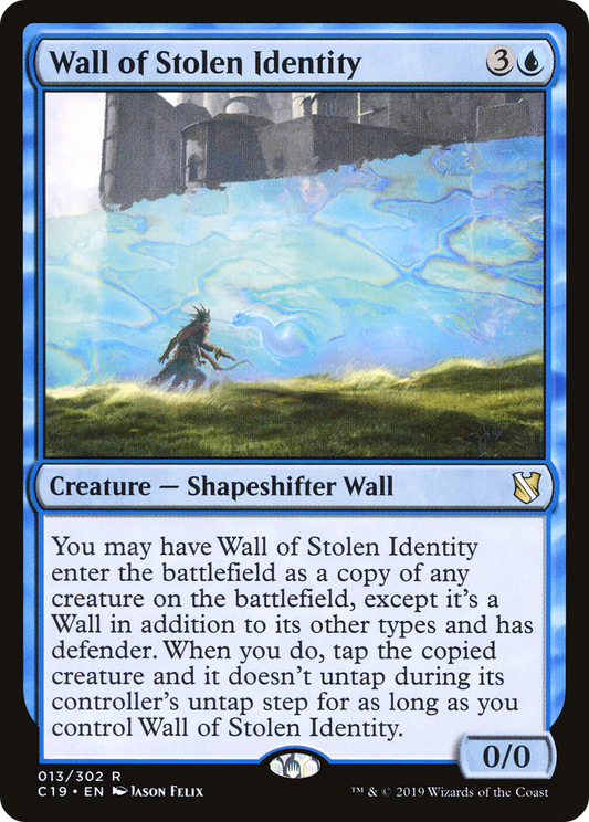 Wall of Stolen Identity (C19) #13 [EN/N] s/o