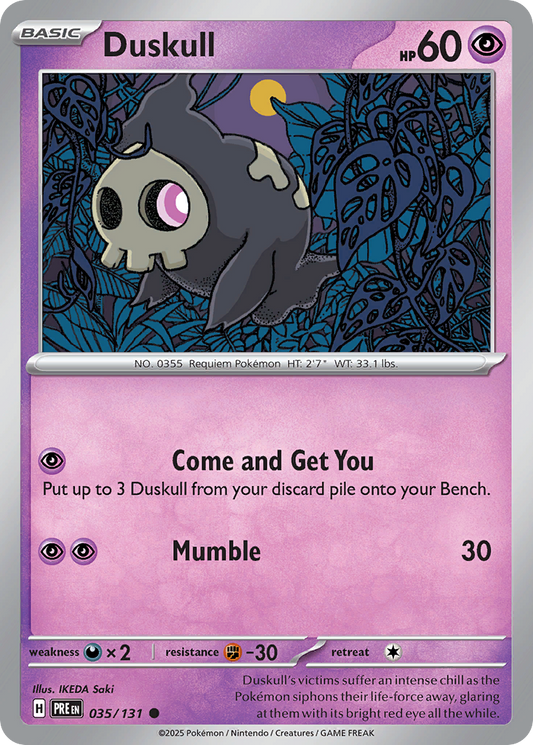 Duskull (PRE) #035_V1 [EN/N] s/o