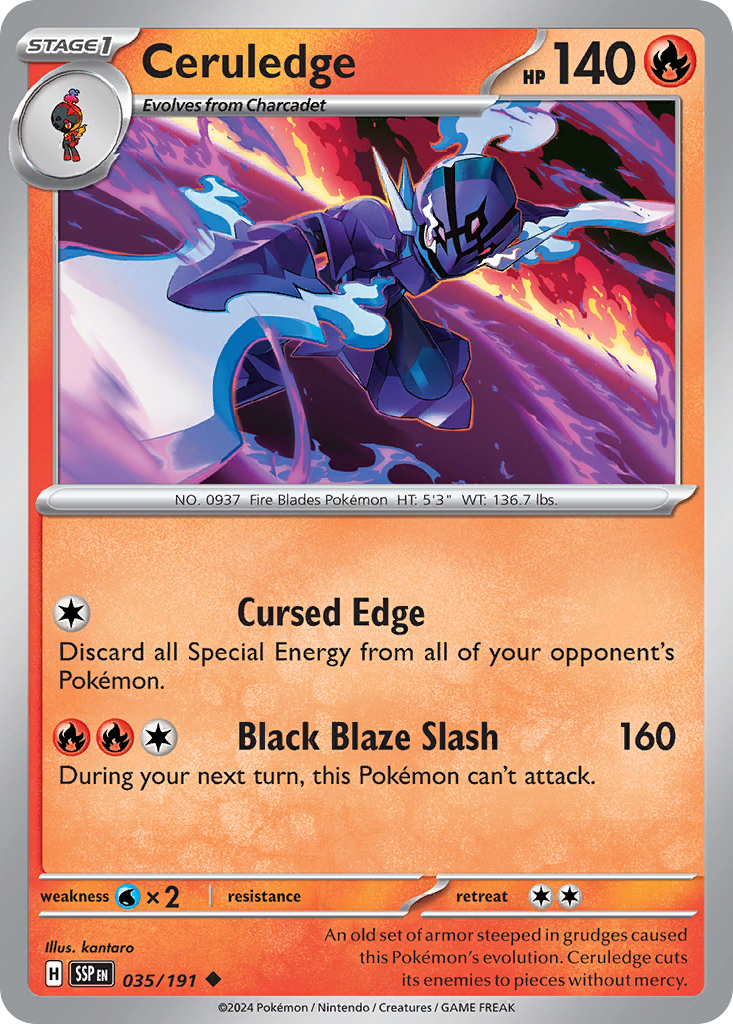 Ceruledge - 035/191 (SSP) #035 [EN/N]