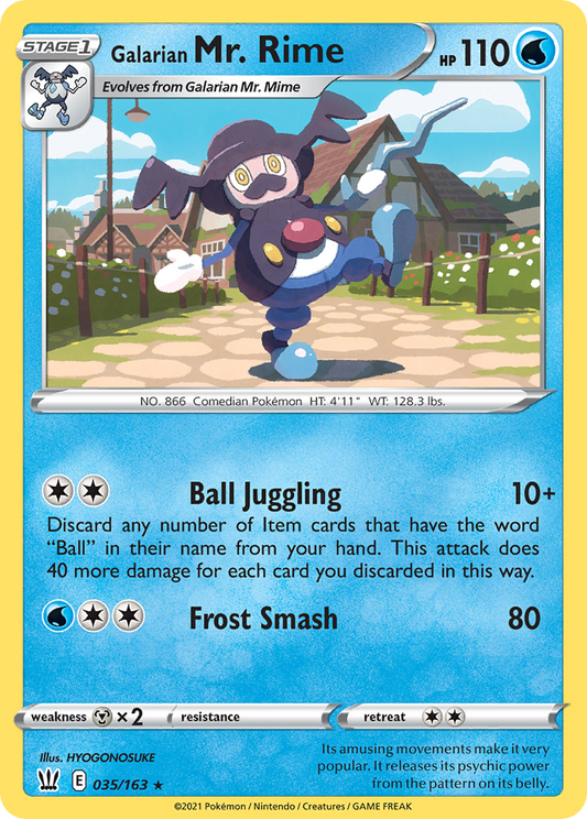 Galarian Mr. Rime (BST) #035 [EN/N] s/o