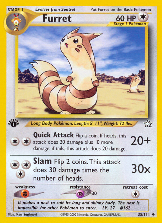 Furret (N1) #035 [EN/1E]