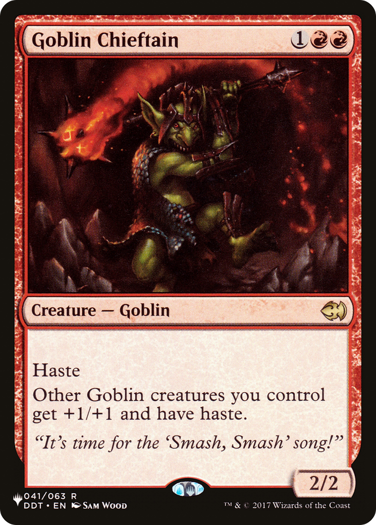 Goblin Chieftain (PLST) #DDT-41 [EN/N]