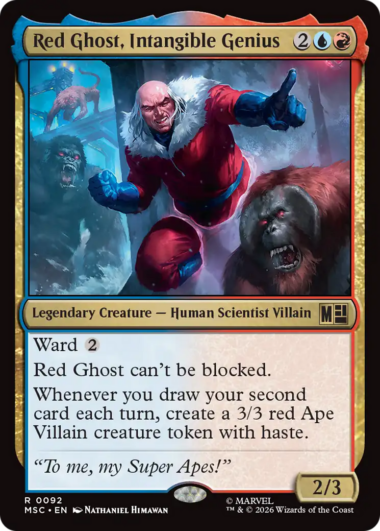 Red Ghost, Intangible Genius (MSC) #92 [EN/N]