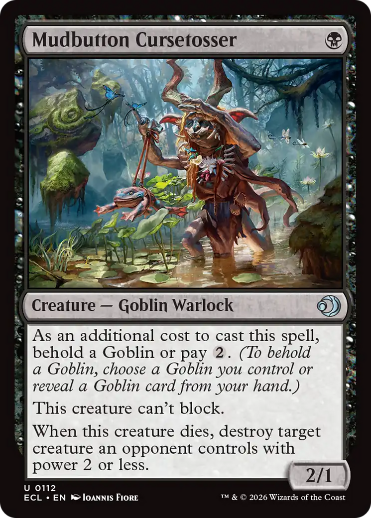 Mudbutton Cursetosser (ECL) #112 [EN/N]