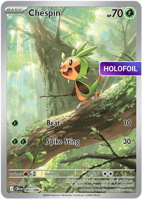 Chespin - 087/086 (CRI) #087 [EN/H]