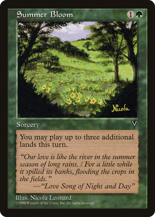 Summer Bloom (VIS) #122 [EN/N] s/o