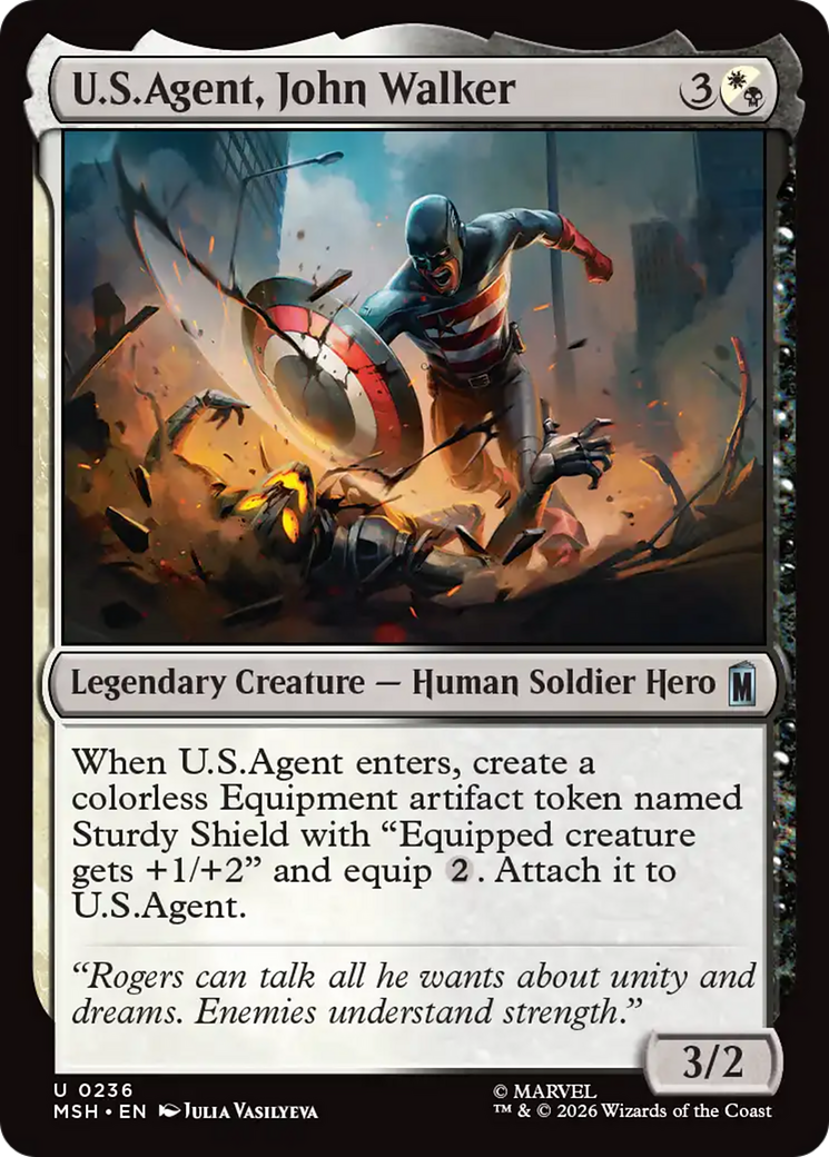 U.S.Agent, John Walker (MSH) #236 [EN/N]