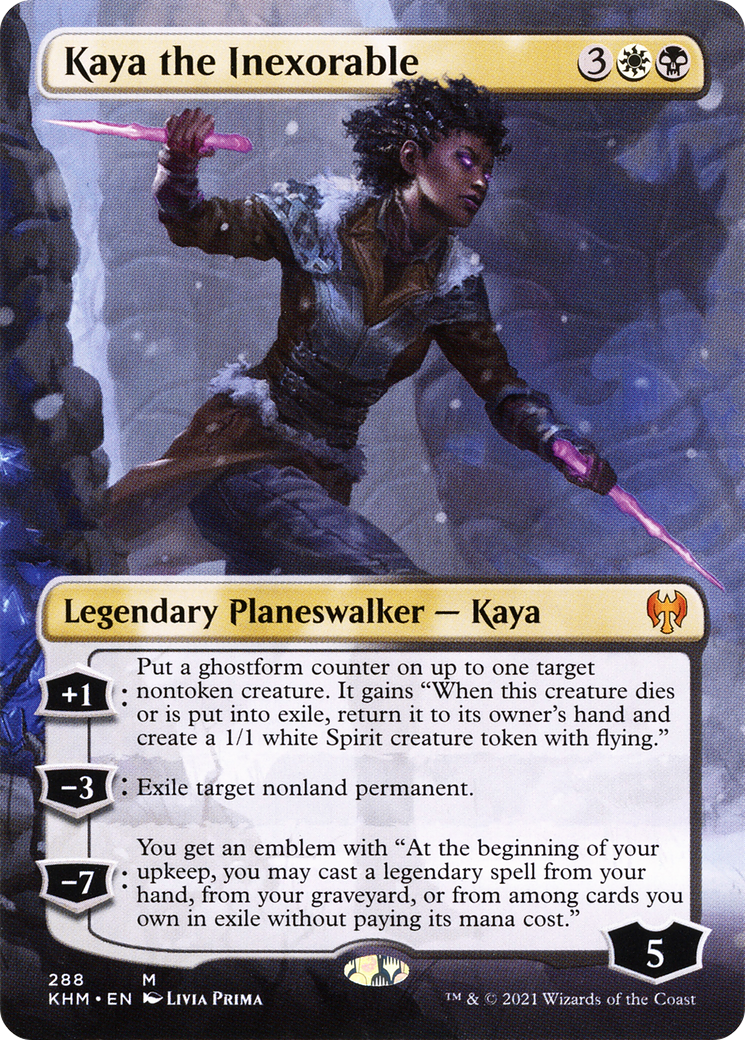 Kaya the Inexorable (KHM) #288 [EN/N] s/o