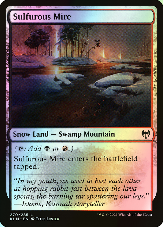 Sulfurous Mire (KHM) #270 [EN/F] s/o