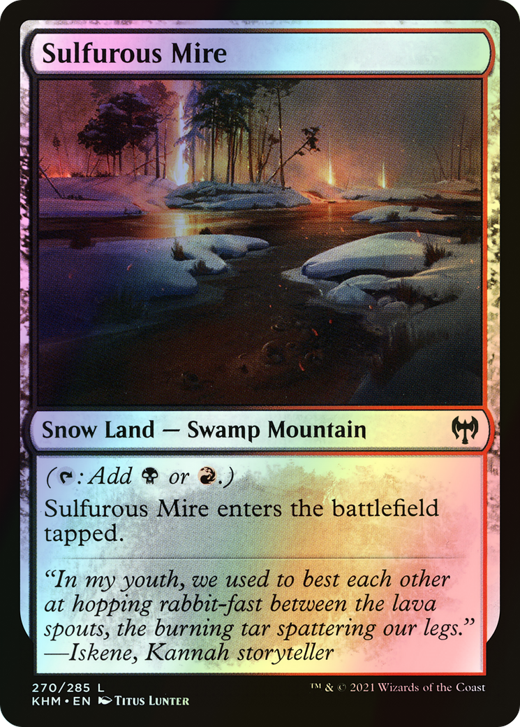Sulfurous Mire (KHM) #270 [EN/F] s/o