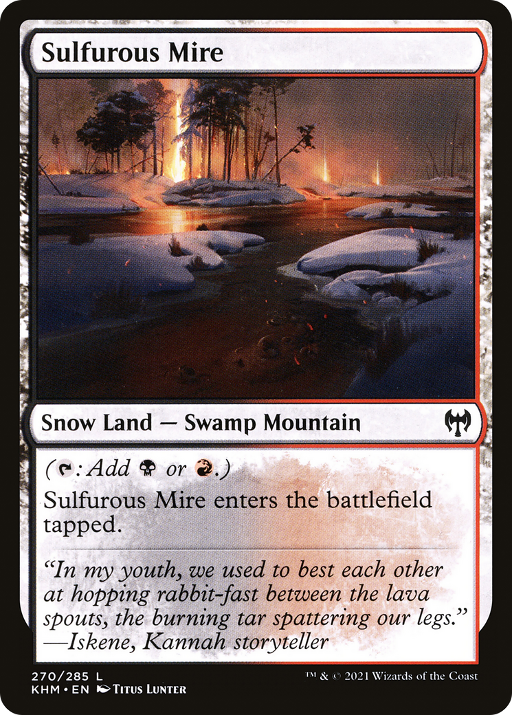 Sulfurous Mire (KHM) #270 [EN/N]