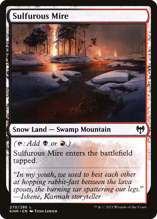 Sulfurous Mire (KHM) #270 [EN/N]