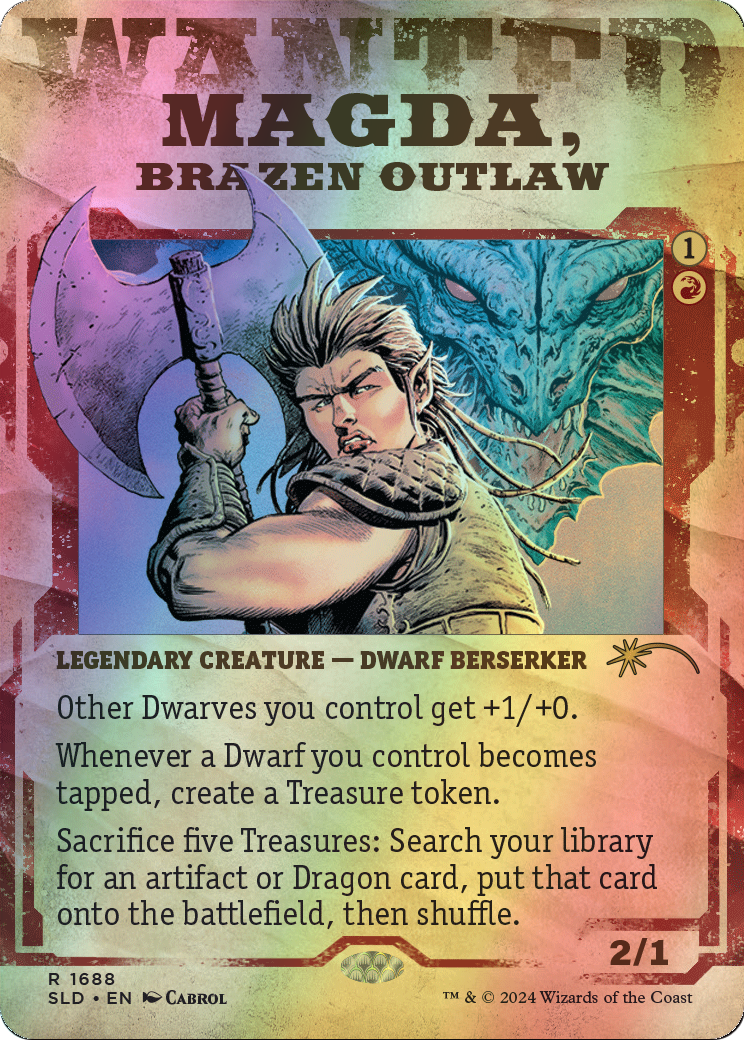 Magda, Brazen Outlaw - Rainbow Foil (SLD) #1688 [EN/F] s/o