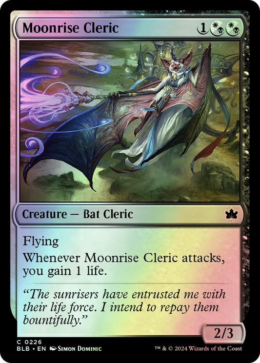 Moonrise Cleric (BLB) #226 [EN/F]