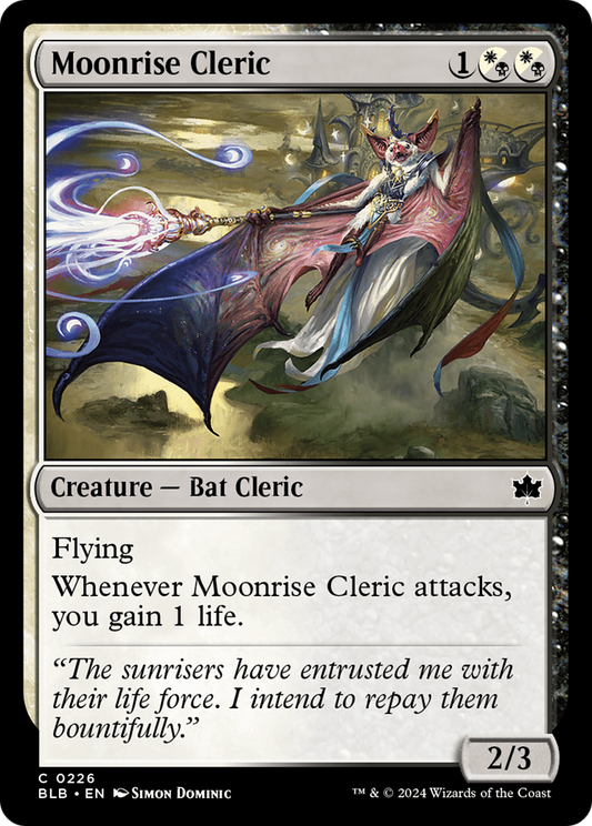 Moonrise Cleric (BLB) #226 [EN/N]