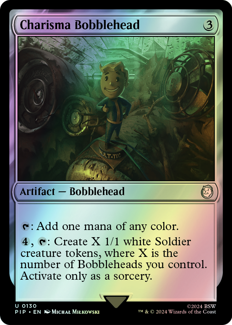Charisma Bobblehead (PIP) #130 [EN/F]