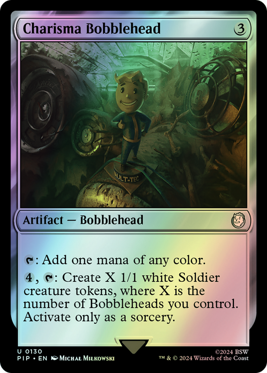 Charisma Bobblehead (PIP) #130 [EN/F]