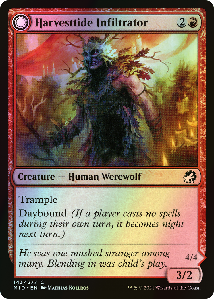 Harvesttide Infiltrator // Harvesttide Assailant (MID) #143 [EN/F]