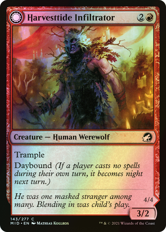 Harvesttide Infiltrator // Harvesttide Assailant (MID) #143 [EN/F]