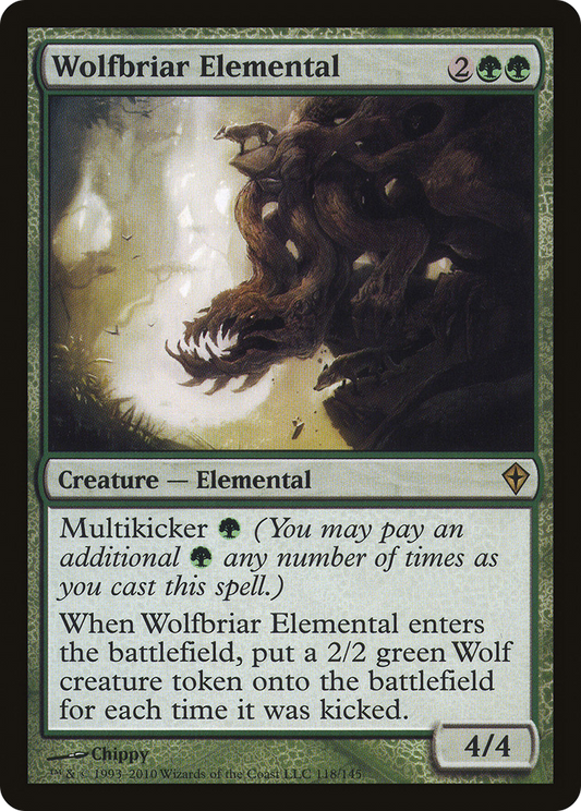 Wolfbriar Elemental (WWK) #118 [EN/N]