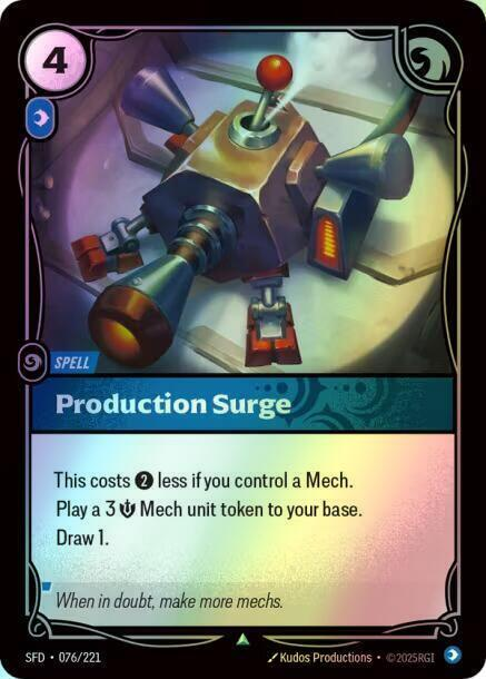 Production Surge (SFD) #076 [EN/F]